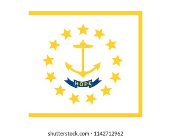 Rhode Island State Flag