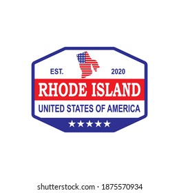 Rhode Island Vector , United States Logo