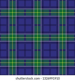Rhode Island's Tartan. Seamless pattern for tartan of U.S.State Nevada for fabric, kilts, skirts, plaids. Frequent, small weaving. 