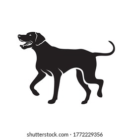 Rhodesian Ridgeback dog - isolated vector illustration
