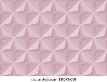 Rhomb geometric texture. Light brown isometric seamless pattern. Diamond shaped rhombus background.