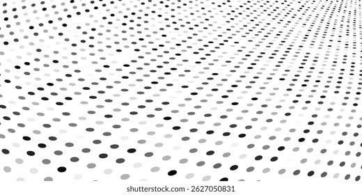 From rhomb to square mesh. Vector.