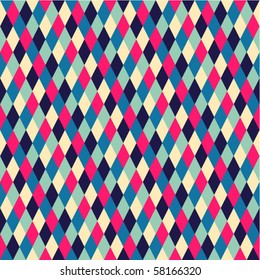 rhombic  seamless pattern