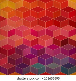 rhombic seamless pattern.Seamless pattern can be used for wallpaper, pattern fills, web page background,surface textures. Spectrum seamless background eps10