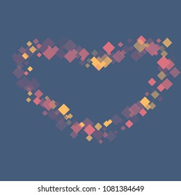 Rhombus abstract minimal geometric cover template of isolated elements.Future geometric template rhombus abstract. Used as print, card, backdrop, template, texture, background, wallpaper, banner