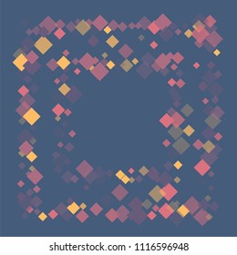 Rhombus abstract minimal geometric cover template of isolated elements.Future geometric template rhombus abstract. Used as print, card, backdrop, template, texture, background, wallpaper, banner