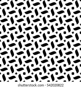 Rhombus abstract seamless pattern. Fashion graphic background design. Abstract texture. Monochrome template for prints, textiles, wrapping, wallpaper, website etc. Vector illustration