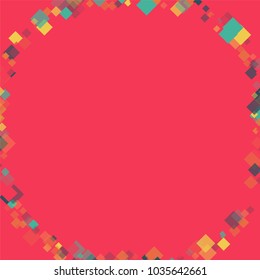 Rhombus backdrop minimal geometric cover template of isolated elements.Future geometric template rhombus backdrop. Used as print, card, backdrop, template, texture, background, wallpaper, banner