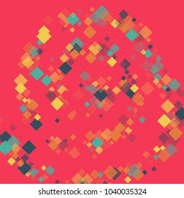 Rhombus backdrop minimal geometric cover template of isolated elements.Future geometric template rhombus backdrop. Used as print, card, backdrop, template, texture, background, wallpaper, banner