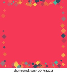 Rhombus backdrop minimal geometric cover template of isolated elements.Future geometric template rhombus backdrop. Used as print, backdrop, template, texture, background, wallpaper, banner