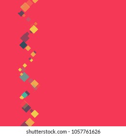 Rhombus backdrop minimal geometric cover template of isolated elements. Future geometric template rhombus backdrop. Used as print, backdrop, template, texture, background, wallpaper, banner
