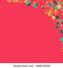 Rhombus backdrop minimal geometric cover template of isolated elements.Future geometric template rhombus backdrop. Used as print, backdrop, template, texture, background, wallpaper, banner