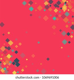 Rhombus backdrop minimal geometric cover template of isolated elements.Future geometric template rhombus backdrop. Used as print, backdrop, template, texture, background, wallpaper, banner