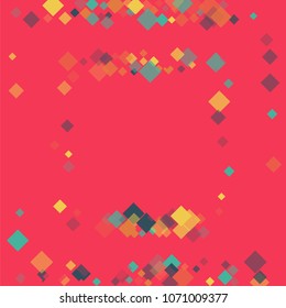 Rhombus backdrop minimal geometric cover template of isolated elements.Future geometric template rhombus backdrop. Used as print, backdrop, template, texture, background, wallpaper, banner