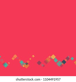 Rhombus backdrop minimal geometric cover template of isolated elements.Future geometric template rhombus backdrop. Used as print, backdrop, template, texture, background, wallpaper, banner