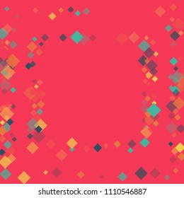 Rhombus backdrop minimal geometric cover template of isolated elements.Future geometric template rhombus backdrop. Used as print, backdrop, template, texture, background, wallpaper, banner