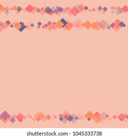 Rhombus background minimal geometric cover template of isolated elements.Future geometric cover rhombus background. Used as print, card, template, texture, background, wallpaper, banner, border