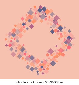 Rhombus background minimal geometric cover template of isolated elements.Future geometric cover rhombus background. Used as print, card, template, texture, background, wallpaper, banner, border