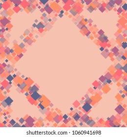 Rhombus background minimal geometric cover template of isolated elements.Future geometric cover rhombus background. Used as print, card, template, texture, background, wallpaper, banner, border