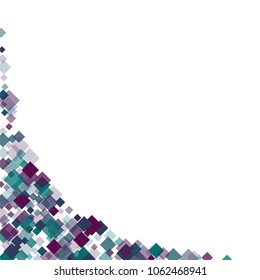 Rhombus background minimal geometric cover template of isolated elements.Future geometric cover rhombus background. Used as print, card, template, texture, background, wallpaper, banner, border