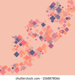 Rhombus background minimal geometric cover template of isolated elements.Future geometric cover rhombus background. Used as print, card, template, texture, background, wallpaper, banner, border