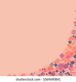 Rhombus background minimal geometric cover template of isolated elements.Future geometric cover rhombus background. Used as print, card, template, texture, background, wallpaper, banner, border
