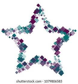 Rhombus background minimal geometric cover template of isolated elements.Future geometric cover rhombus background. Used as print, card, template, texture, background, wallpaper, banner, border