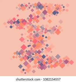 Rhombus background minimal geometric cover template of isolated elements.Future geometric cover rhombus background. Used as print, card, template, texture, background, wallpaper, banner, border