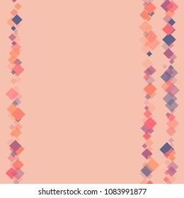 Rhombus background minimal geometric cover template of isolated elements.Future geometric cover rhombus background. Used as print, card, template, texture, background, wallpaper, banner, border