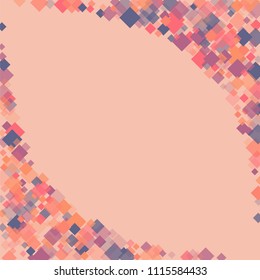 Rhombus background minimal geometric cover template of isolated elements.Future geometric cover rhombus background. Used as print, card, template, texture, background, wallpaper, banner, border