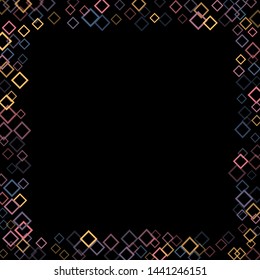 Rhombus background minimal geometric cover template of isolated elements.Future geometric cover rhombus background. 