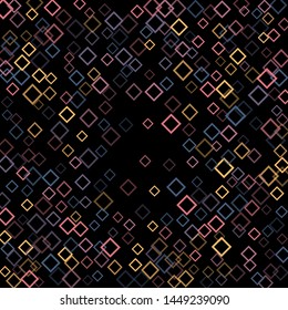 Rhombus background minimal geometric cover template of isolated elements.Future geometric cover rhombus background. Used as print, card, template, texture, background, wallpaper, banner, border