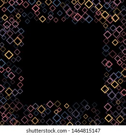 Rhombus background minimal geometric cover template of isolated elements.Future geometric cover rhombus background. Used as print, card, template, texture, background, wallpaper, banner, border