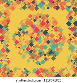 Rhombus banner minimal geometric cover template of isolated elements.Future geometric template rhombus banner. Used as print, card, backdrop, template, texture, background, wallpaper, banner, border