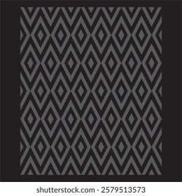 Rhombus black and grey, geometric pattern 