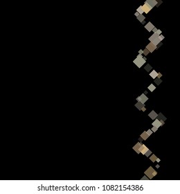 Rhombus black minimal geometric cover template of isolated elements. Future geometric template rhombus black. Used as print, card, backdrop, template, texture, background, wallpaper, banner, border