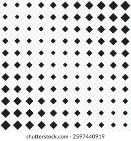rhombus black and white geometric seamless pattern, vector illustration. EPS 10.