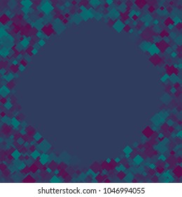 Rhombus blue minimal geometric cover template of isolated elements.Future geometric cover rhombus blue. Used as print, card, backdrop, template, texture, background, wallpaper, banner, border