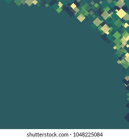 Rhombus border minimal geometric cover template of isolated elements. Future geometric template rhombus border. Used as print, card, backdrop, template, texture, background, wallpaper, banner, border