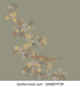 Rhombus border minimal geometric cover template of isolated elements. Future geometric template rhombus border. Used as print, card, backdrop, template, texture, background, wallpaper, banner, border