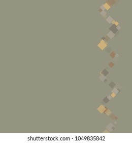 Rhombus border minimal geometric cover template of isolated elements. Future geometric template rhombus border. Used as print, card, backdrop, template, texture, background, wallpaper, banner, border