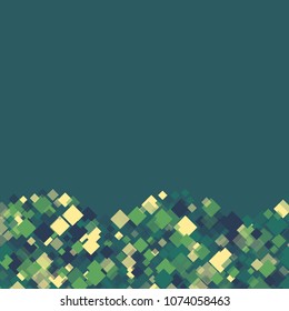 Rhombus border minimal geometric cover template of isolated elements. Future geometric template rhombus border. Used as print, card, backdrop, template, texture, background, wallpaper, banner, border