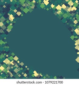Rhombus border minimal geometric cover template of isolated elements. Future geometric template rhombus border. Used as print, card, backdrop, template, texture, background, wallpaper, banner, border