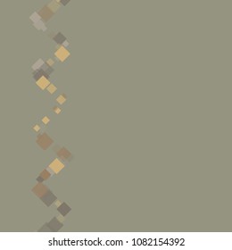 Rhombus border minimal geometric cover template of isolated elements. Future geometric template rhombus border. Used as print, card, backdrop, template, texture, background, wallpaper, banner, border