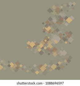 Rhombus border minimal geometric cover template of isolated elements. Future geometric template rhombus border. Used as print, card, backdrop, template, texture, background, wallpaper, banner, border