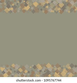 Rhombus border minimal geometric cover template of isolated elements. Future geometric template rhombus border. Used as print, card, backdrop, template, texture, background, wallpaper, banner, border