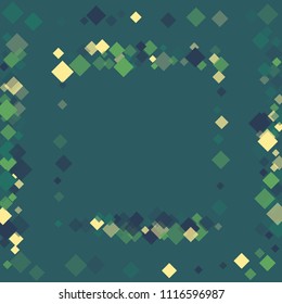 Rhombus border minimal geometric cover template of isolated elements. Future geometric template rhombus border. Used as print, card, backdrop, template, texture, background, wallpaper, banner, border