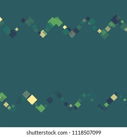 Rhombus border minimal geometric cover template of isolated elements. Future geometric template rhombus border. Used as print, card, backdrop, template, texture, background, wallpaper, banner, border