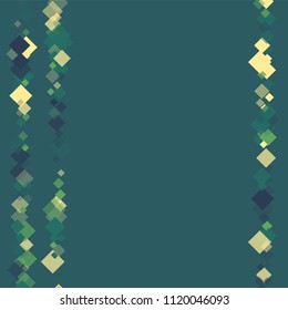 Rhombus border minimal geometric cover template of isolated elements. Future geometric template rhombus border. Used as print, card, backdrop, template, texture, background, wallpaper, banner, border