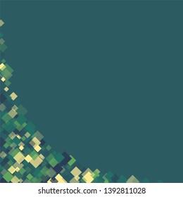 Rhombus border minimal geometric cover template of isolated elements. Future geometric template rhombus border. Used as print, card, backdrop, template, texture, background, wallpaper, banner, border